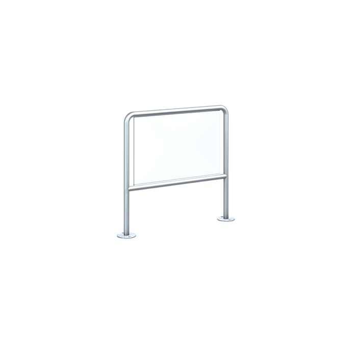 Pedestrian guiding bars